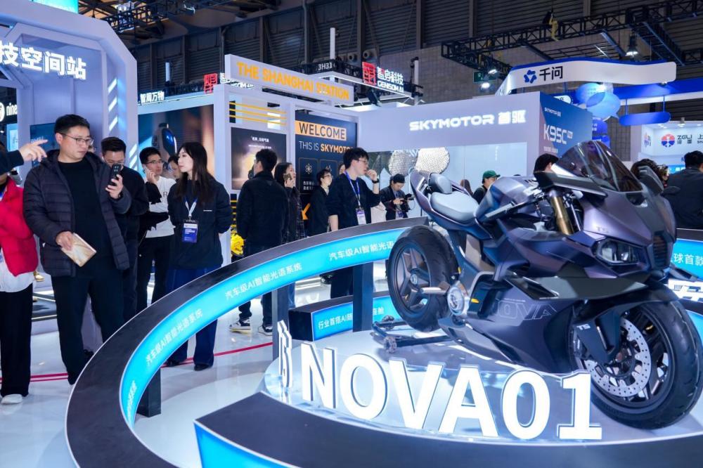 首驱科技展馆现场